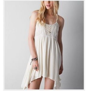 Crochet babydoll dress